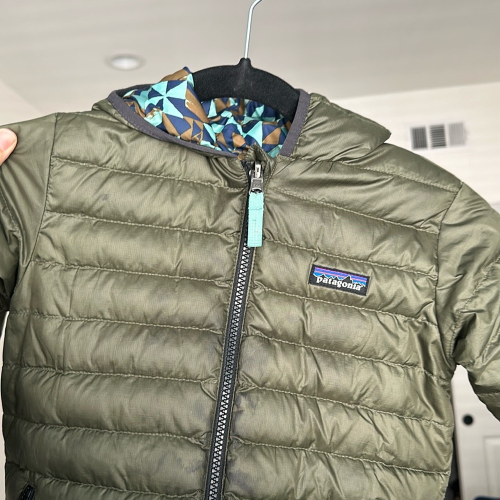 Kids Patagonia reversible jacket